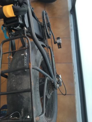 Cambio Bicicleta eléctrica Fat por montaña eléctri