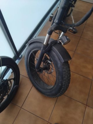 Cambio Bicicleta eléctrica Fat por montaña eléctri