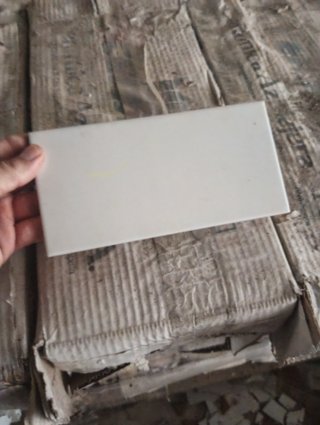 Azulejos blancos 20x10 cm