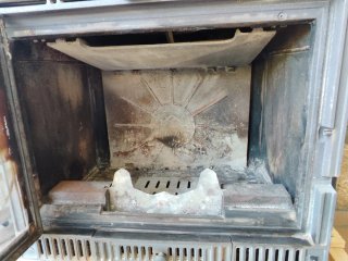 Cassette Insertable chimenea de Hierro Fundido