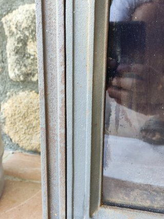 Cassette Insertable chimenea de Hierro Fundido