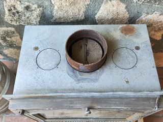 Cassette Insertable chimenea de Hierro Fundido