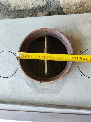 Cassette Insertable chimenea de Hierro Fundido