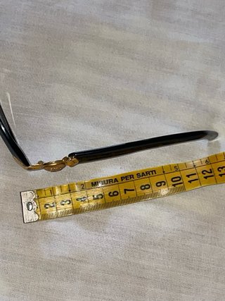 Occhiali da sole vintage Burberry neri oro
