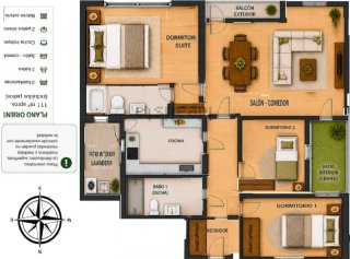 AMPLIA VIVIENDA MODERNA DE 116 m² CON GARAJE, TERR