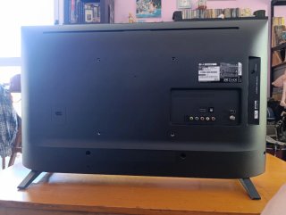 Televisión LG Negra