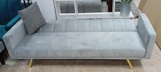 ·Sofá Cama Bogota ·Gris·, Cómodo. ¡EN OFERTA!