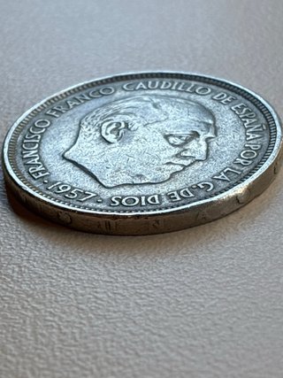 Moneda 50 Pesetas Francisco Franco 1957