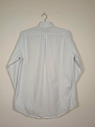 Camisa Fred Perry Rayas Azul y Blanco