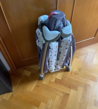 Cuna de viaje MS plegable