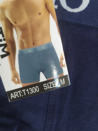 6 Calzoncillos Uomo Antirrozaduras Talla M