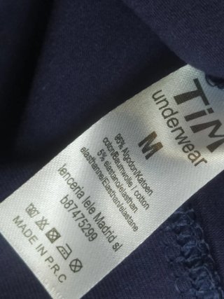 6 Calzoncillos Uomo Antirrozaduras Talla M