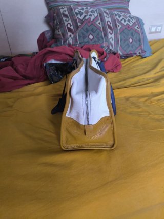 Bolso Carla Sade Blanco y Marrón