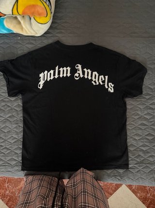 Camiseta Palm Angels Negra Cocodrilo