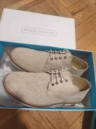 Zapatos niño comunión María Catalán.
