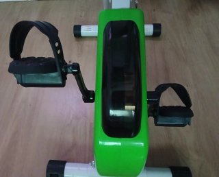 Bicicleta Estática Homcom Plegable Verde