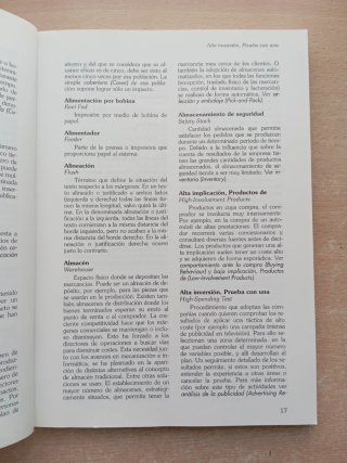 Diccionario de Marketing. Juan Carlos Aguilera.