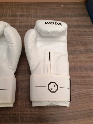 Guantes Boxeo WODA Premium Blancos 14 OZ