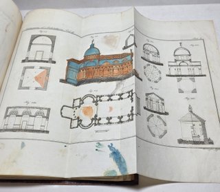 Libro Antico 1851 Istituzioni Architettura Statica