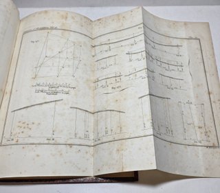 Libro Antico 1851 Istituzioni Architettura Statica