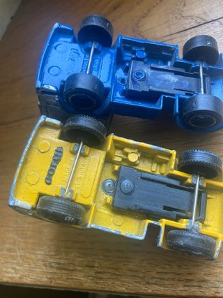 Lotto 9 macchinine vintage 70/80 diecast 1:60circa