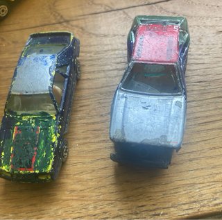 Lotto 9 macchinine vintage 70/80 diecast 1:60circa