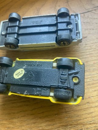 Lotto 9 macchinine vintage 70/80 diecast 1:60circa