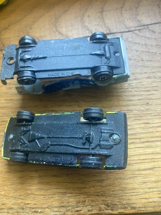 Lotto 9 macchinine vintage 70/80 diecast 1:60circa