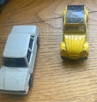 Lotto 9 macchinine vintage 70/80 diecast 1:60circa