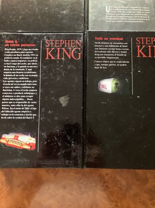 Lote libros de Stephen King - 4 Libros