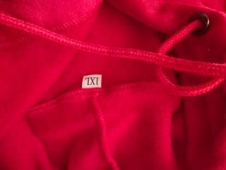 Sudadera Brooklyn Roja XL Nueva