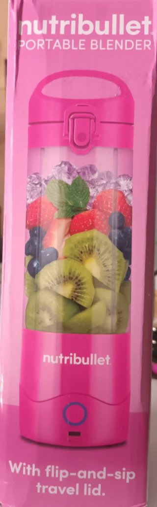 Batidora Nutribullet Portátil 475ml Rosa