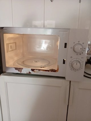 URGE VENDER!!!!  Microondas Teka Blanco