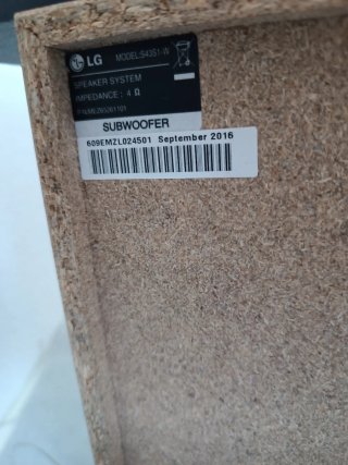 Sistema de Sonido 5.1 LG Negro