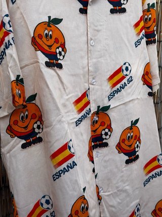 Camisa Naranjito España 82