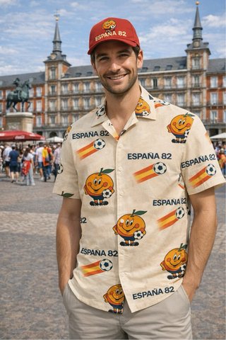 Camisa Naranjito España 82