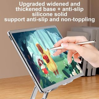 Soporte Ajustable de Metal – Teléfono y Tablet