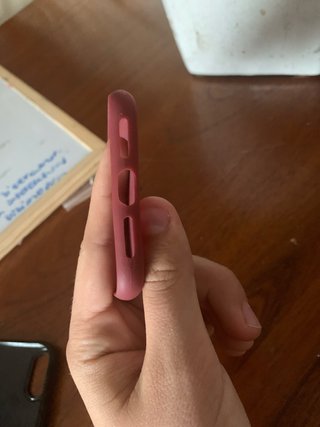 Funda iPhone XR granate
