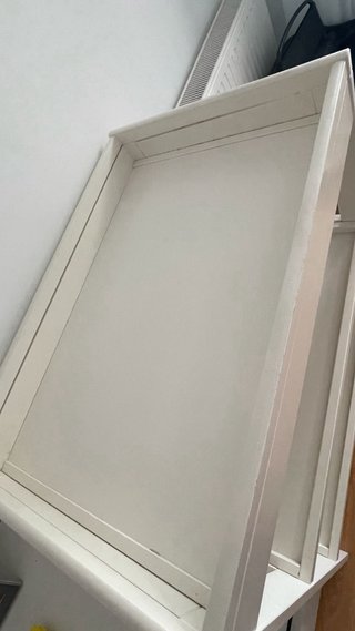 Cambiador de bebé blanco