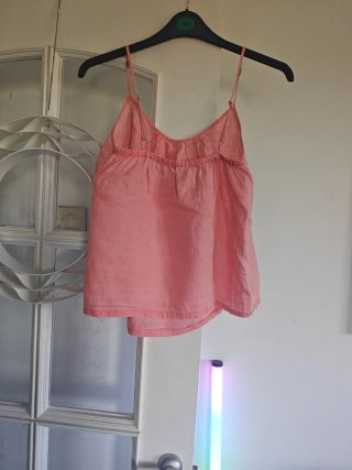 Blusa tirantes Mango rosa