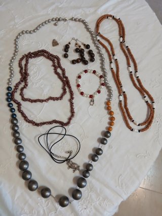 Lote bisutería vintage