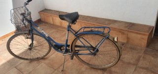Bicicleta Clásica Azul