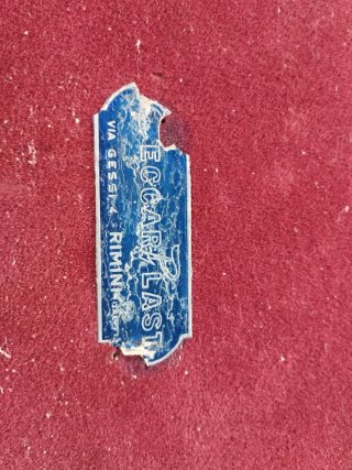 Tavolino da caffè anni '60 piano in finto marmo