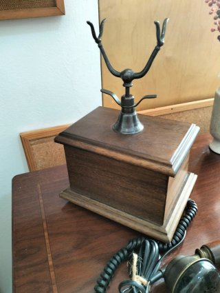 Teléfono antiguo de disco