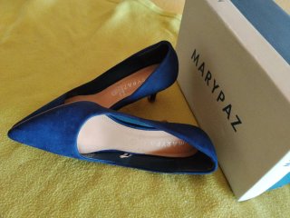 Zapatos de tacón MARYPAZ azul talla 37
