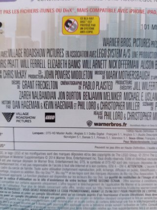 Filme Blu-ray Lego Aventure