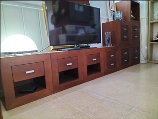 Mueble de comedor modular madera