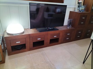 Mueble de comedor modular madera