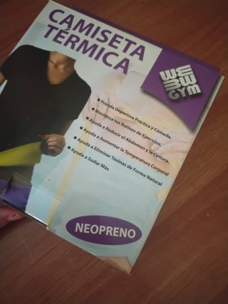 Camiseta Térmica WE 3W GYM Negra Talla Única