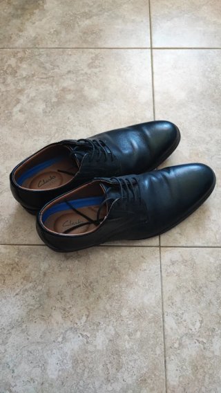 Clarks Whiddon Plain Zapatos Oxford Negro 44.5